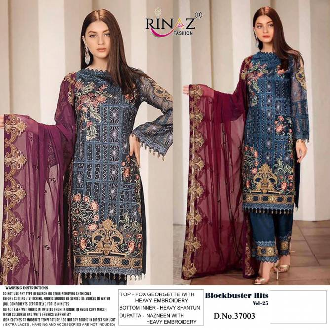 Rinaz Blockbuster Hits 25 New Fancy Festival Wear Pakistani Salwar Kameez Collection